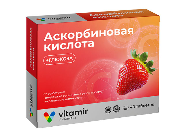 askorbinovaya-kislota-s-glukozoy-40t-klubnika-1 Аскорбиновая кислота с глюкозой со вкусом клубники