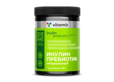 Инулин натуральный ПРЕБИОТИК VITAMIR PRO, порошок